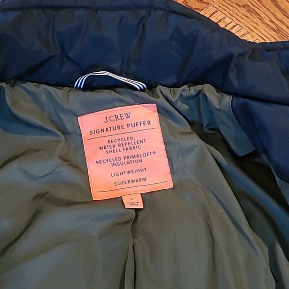 Black J Crew Puffer - Picture 4 of 4